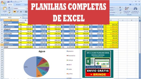 Planilha Excel Controle de produção de concreto Planilhas Excel