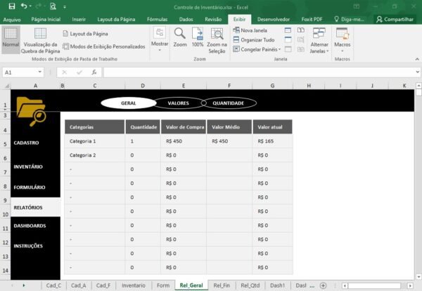 Planilha Excel Controle de Inventário - Image 12