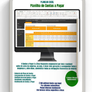 Planilha Excel Contas a Pagar