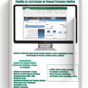 Planilha Excel Contratação de Pessoal