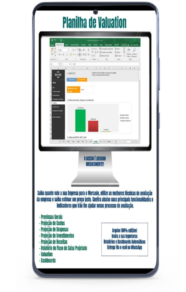 Planilha Excel de Valuation